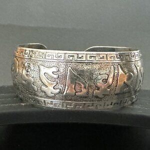 Vintage Sterling Silver Cuff Bracelet
